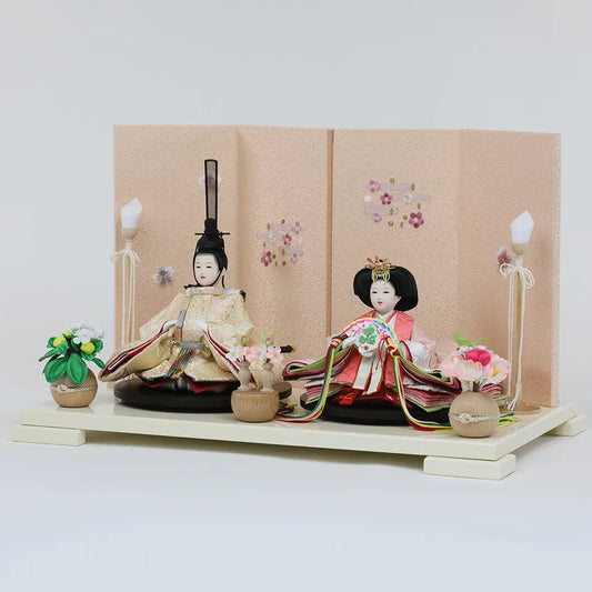 さくら 【小春日飾台・梅かすみ屏風】