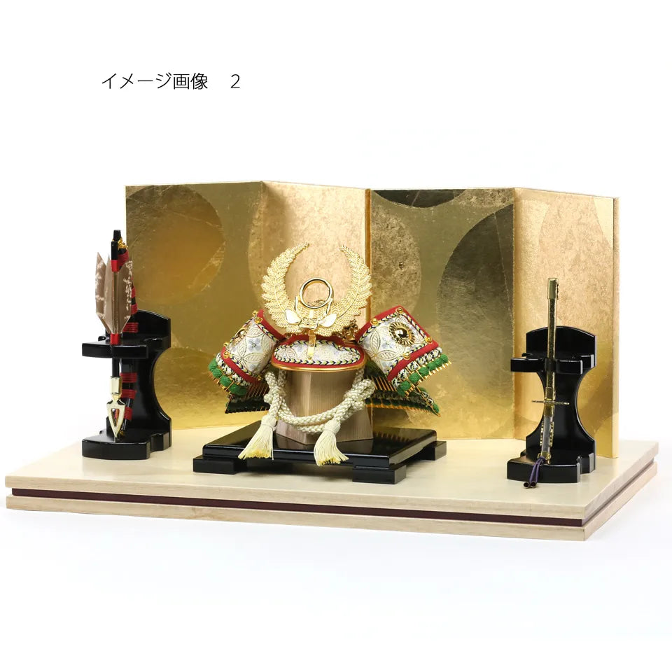 18cm 2曲一双 円金屏風