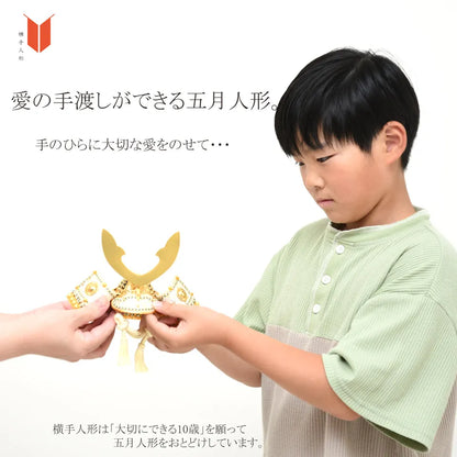 日輪上杉　【いろみ飾台・円金屏風】