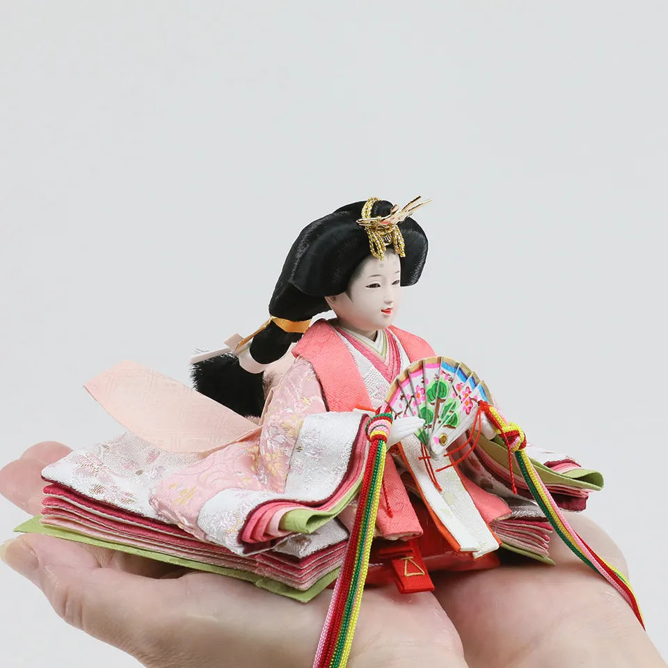 さくら【わのか収納飾台・梅かすみ屛風】