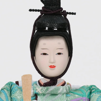 七宝【わのか収納飾台・梅かすみ屏風】