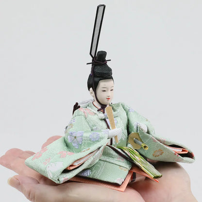 兎　【わのか収納飾台・梅かすみ屏風】