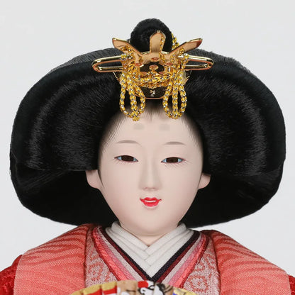 鶴の古代　【和楽収納飾台・屛風】