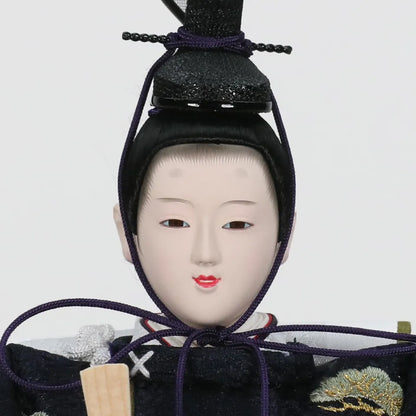 鶴の古代　【和楽収納飾台・屛風】