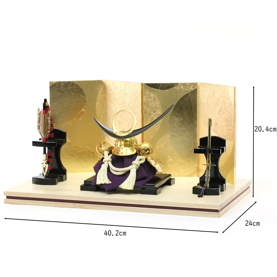 日輪上杉 【いろみ飾台・円金屏風】 – 横手人形オンラインストア