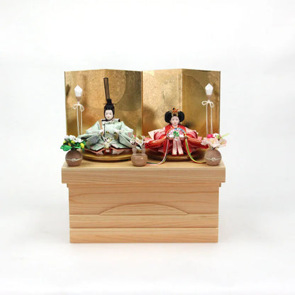 小うさぎ　【桧収納・円金屏風】