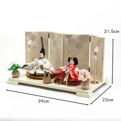 ふわり桜　【小春日飾台・花萌屏風】