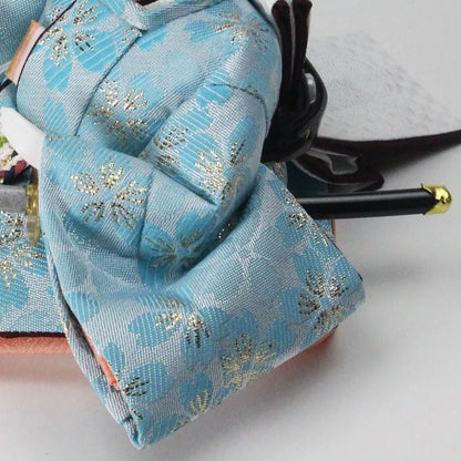 あお桜　【アーチ飾台・七宝屏風】