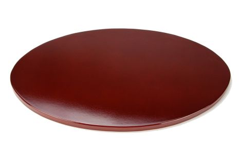 楕円(大）赤溜塗り飾り台